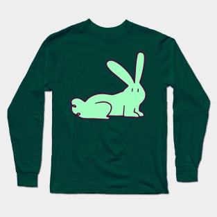 Green Bunny Long Sleeve T-Shirt